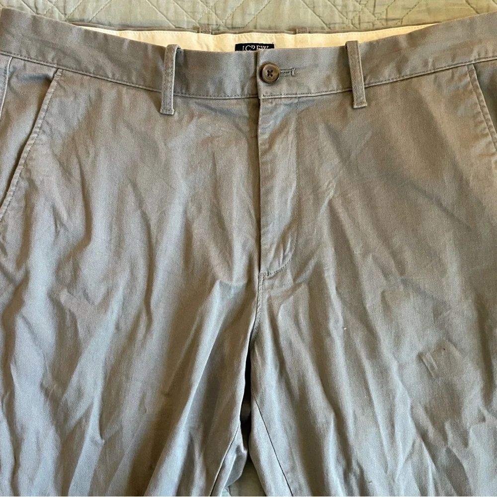 J CREW FACTORY Straight-fit flex chino pant in Gray Size 36 $79.50 H3186 - Picture 4 of 8
